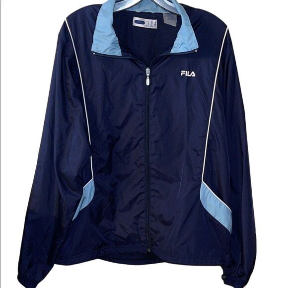 Fila Other - FILA Mens Blue Windbreaker XL
